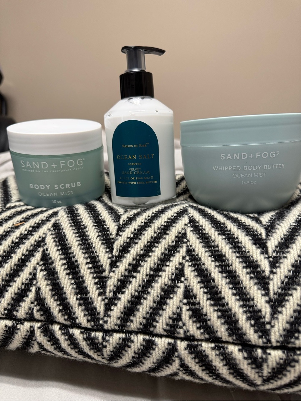 Ocean Mist Whipped Body Butter & Scrub - Ocean Salt hand cream